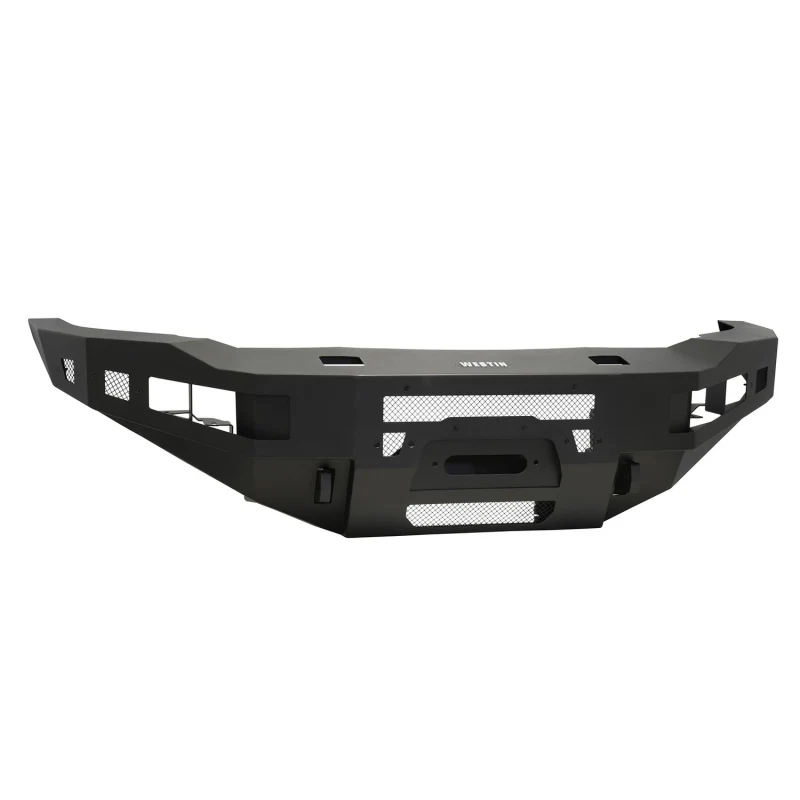 Westin Pro-Series Winch Mount Front Bumper Textured Black Steel Model 58-411195 - Image 2
