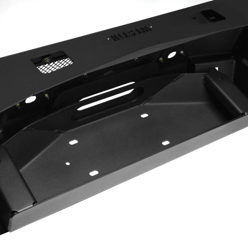Westin Pro-Series Winch Mount Front Bumper Textured Black Steel Model 58-411215 - Image 11