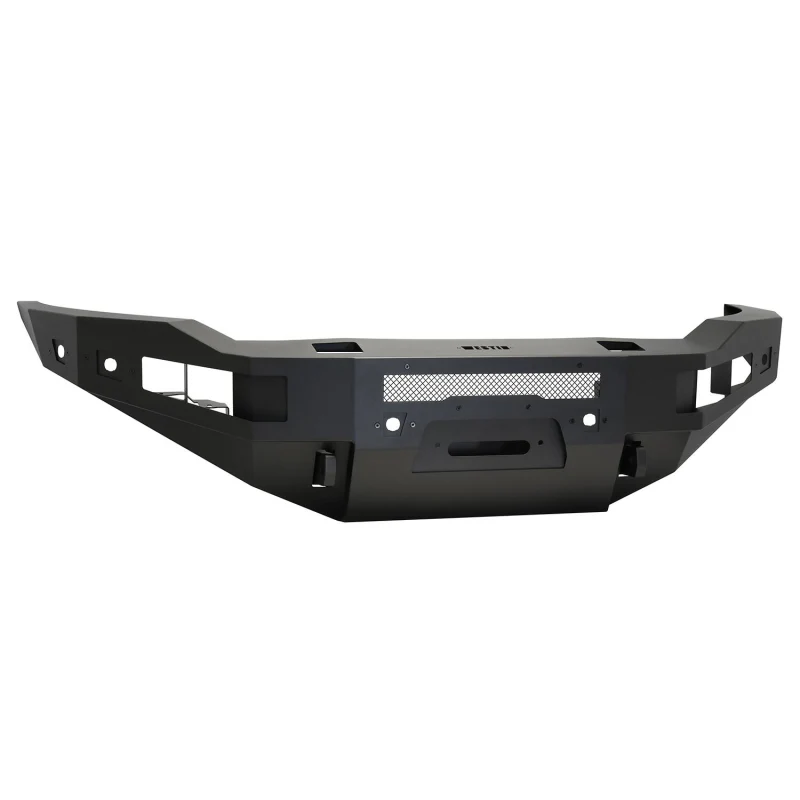 Westin Pro-Series Winch Mount Front Bumper Textured Black Steel Model 58-411235 - Image 2