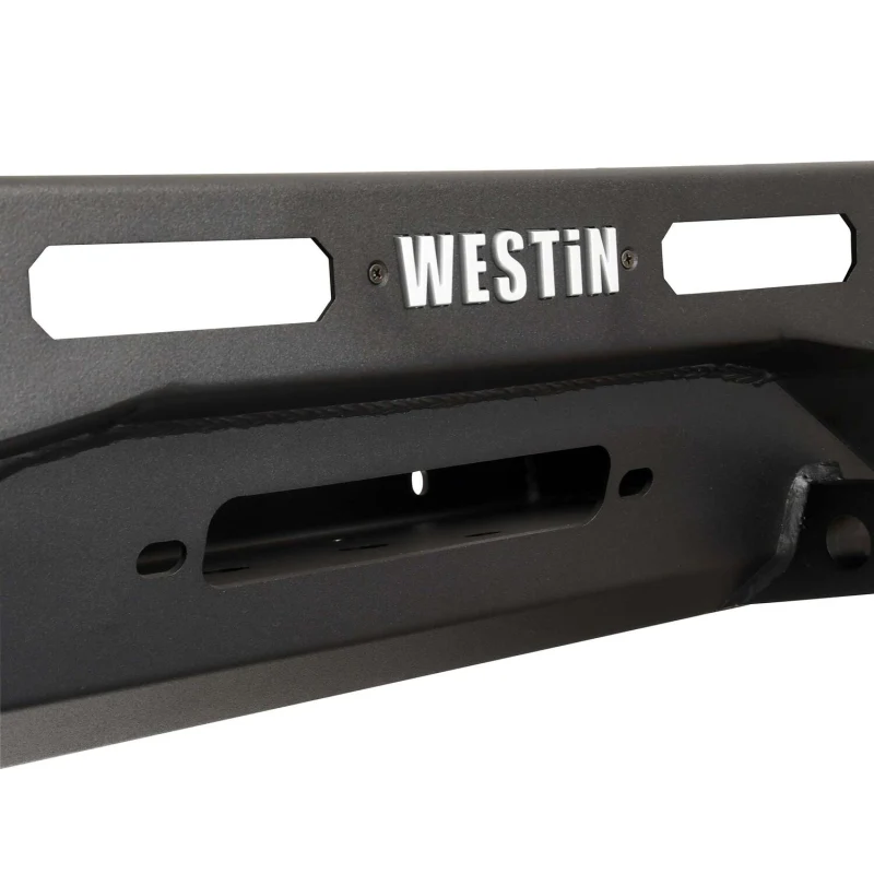Westin Pro-Series Winch Mount Front Bumper Textured Black Steel Model 58-411285 - Image 11