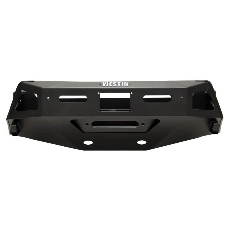 Westin Pro-Series Winch Mount Front Bumper Textured Black Steel Model 58-411295 - Image 3