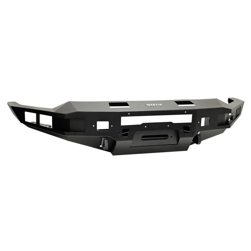 Westin Pro-Series Winch Mount Front Bumper Textured Black Steel Model 58-414215 - Image 2