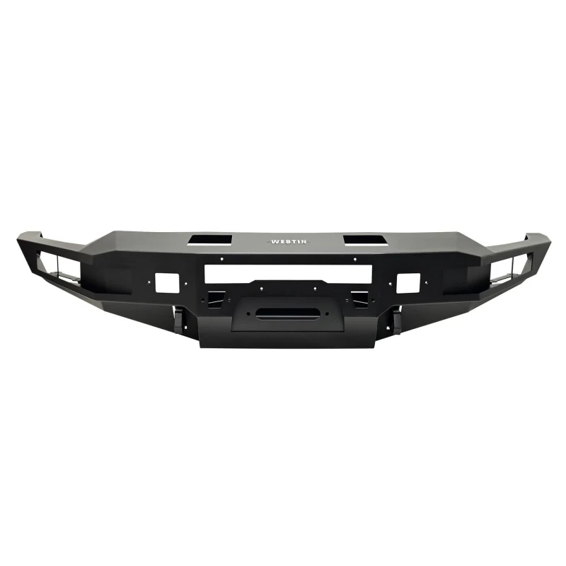 Westin Pro-Series Winch Mount Front Bumper Textured Black Steel Model 58-414215 - Image 3