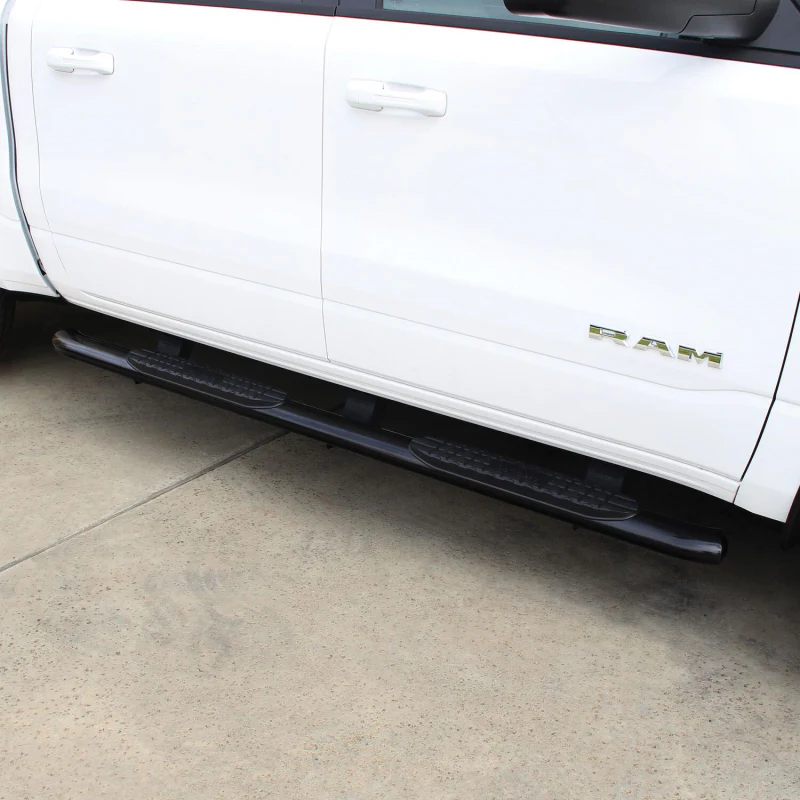 Westin PRO TRAXX 4 Oval Step Nerf Bars Black Steel For Quad Cab Model 21-24095 - Image 2