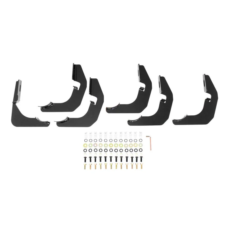 Westin PRO TRAXX 4 Oval Step Nerf Bars Black Steel Model 21-21335 - Image 3