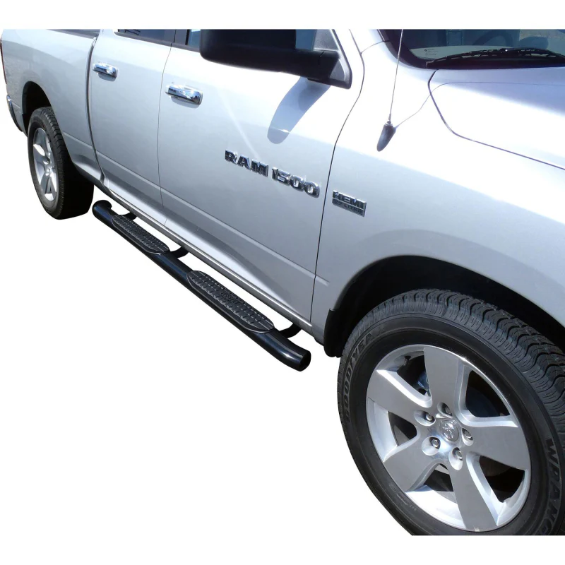 Westin PRO TRAXX 4 Oval Step Nerf Bars Black Steel Model 21-23565 - Image 2