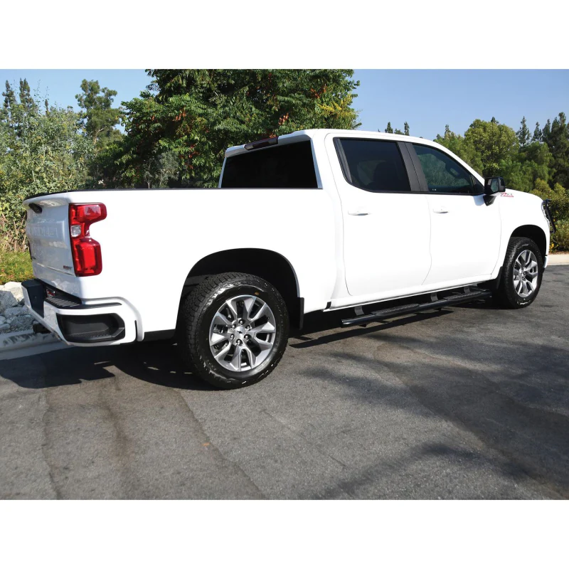Westin PRO TRAXX 4 Oval Step Nerf Bars Black Steel Model 21-24135 - Image 2