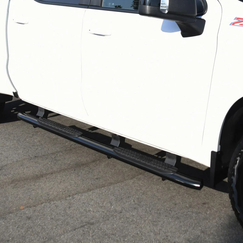 Westin PRO TRAXX 4 Oval Step Nerf Bars Black Steel Model 21-24135 - Image 5