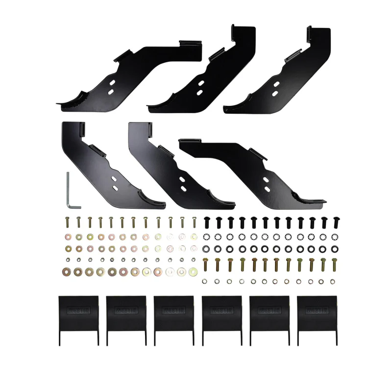 Westin PRO TRAXX 4 Oval Step Nerf Bars Black For Super Crew Cab Model 21-24155