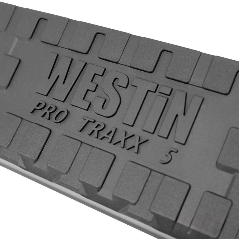 Westin PRO TRAXX 5 Oval Step Nerf Bars Black Steel For Double Cab Model 21-52775 - Image 4