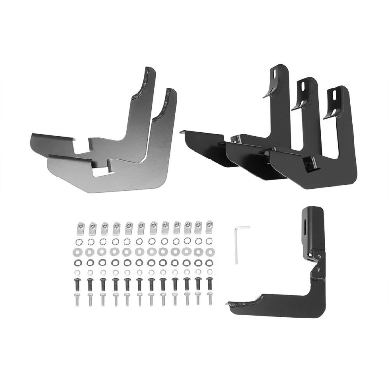 Westin PRO TRAXX 5 Oval Step Nerf Bars Black Steel Model 21-53585 - Image 5