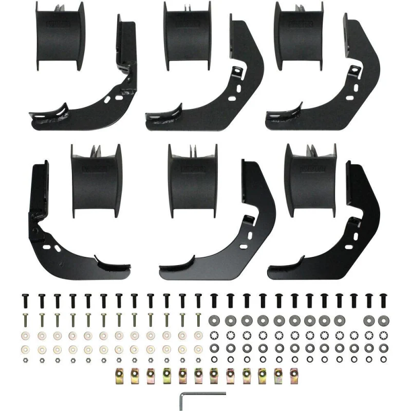 Westin PRO TRAXX 5 Oval Step Nerf Bars Black Steel Model 21-53725 - Image 3