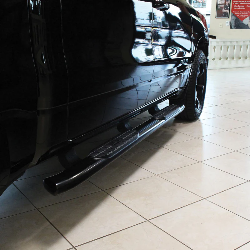 Westin PRO TRAXX 5 Oval Step Nerf Bars Black Steel Model 21-54085 - Image 4