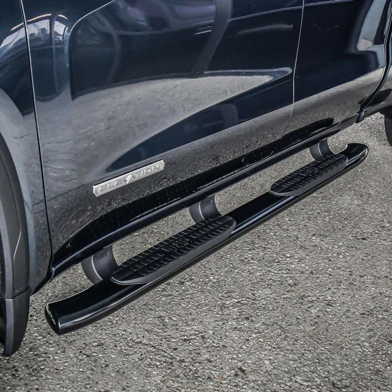 Westin PRO TRAXX 5 Oval Step Nerf Bars Black Steel Model 21-54125 - Image 3