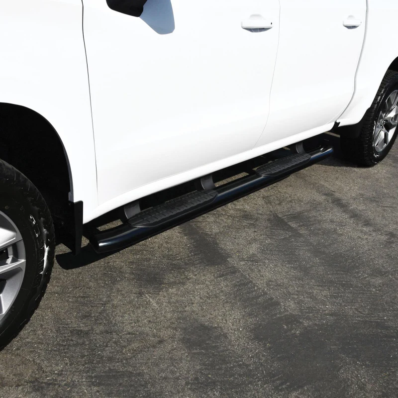 Westin PRO TRAXX 5 Oval Step Nerf Bars Black Steel Model 21-54135 - Image 2