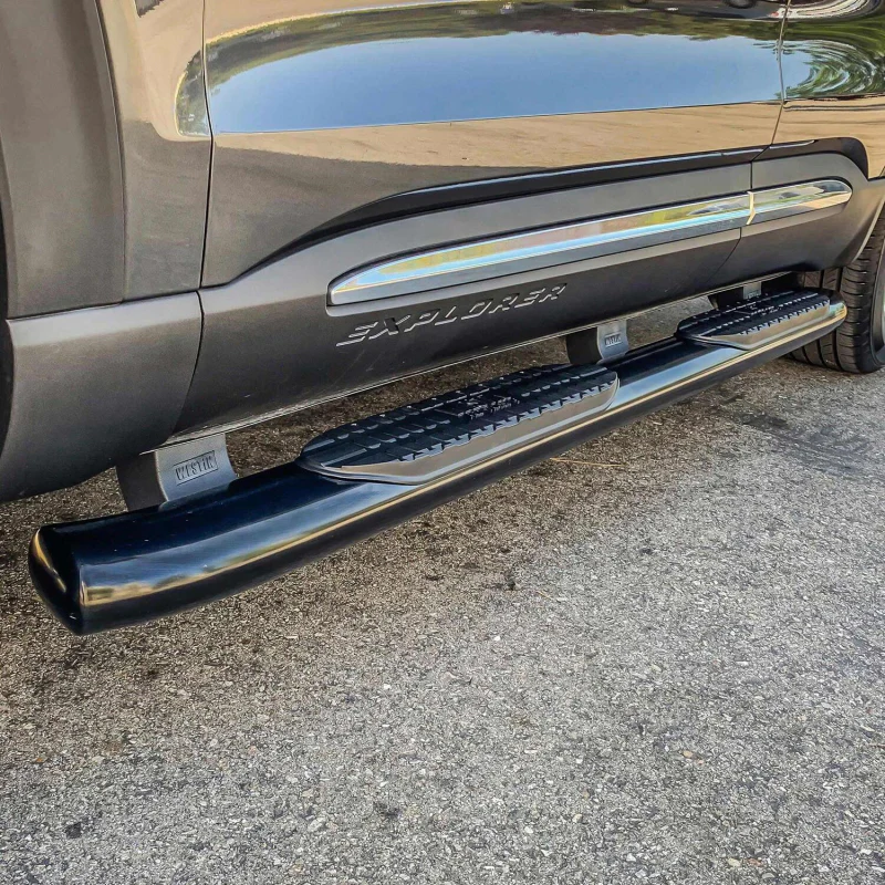 Westin PRO TRAXX 5 Oval Step Nerf Bars Black Steel Model 21-54175 - Image 3