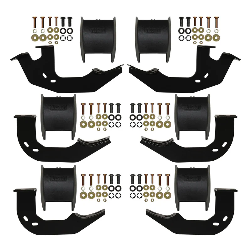 Westin PRO TRAXX 5 Oval Step Nerf Bars Polished Stainless Steel For Double Cab Model 21-52770 - Image 4