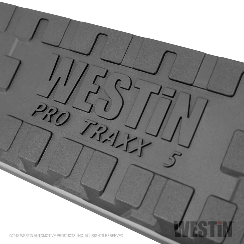 Westin PRO TRAXX 5 Oval Step Nerf Bars Polished Stainless Steel For Double Cab Model 21-52770 - Image 5