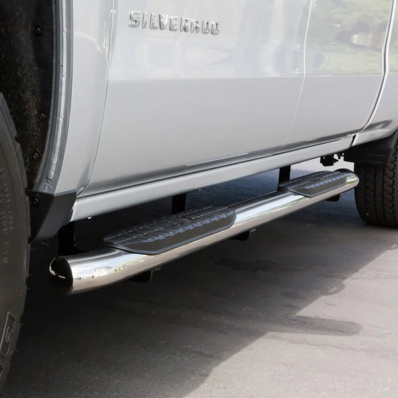 Westin PRO TRAXX 5 Oval Step Nerf Bars Polished Stainless Steel Model 21-53720 - Image 2
