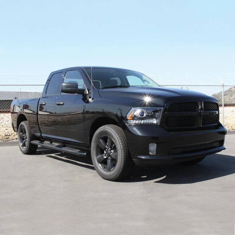 Westin PRO TRAXX 5 Oval Wheel to Wheel Step Nerf Bars Black For Quad Cab And Crew Cab Model 21-534315 - Image 2
