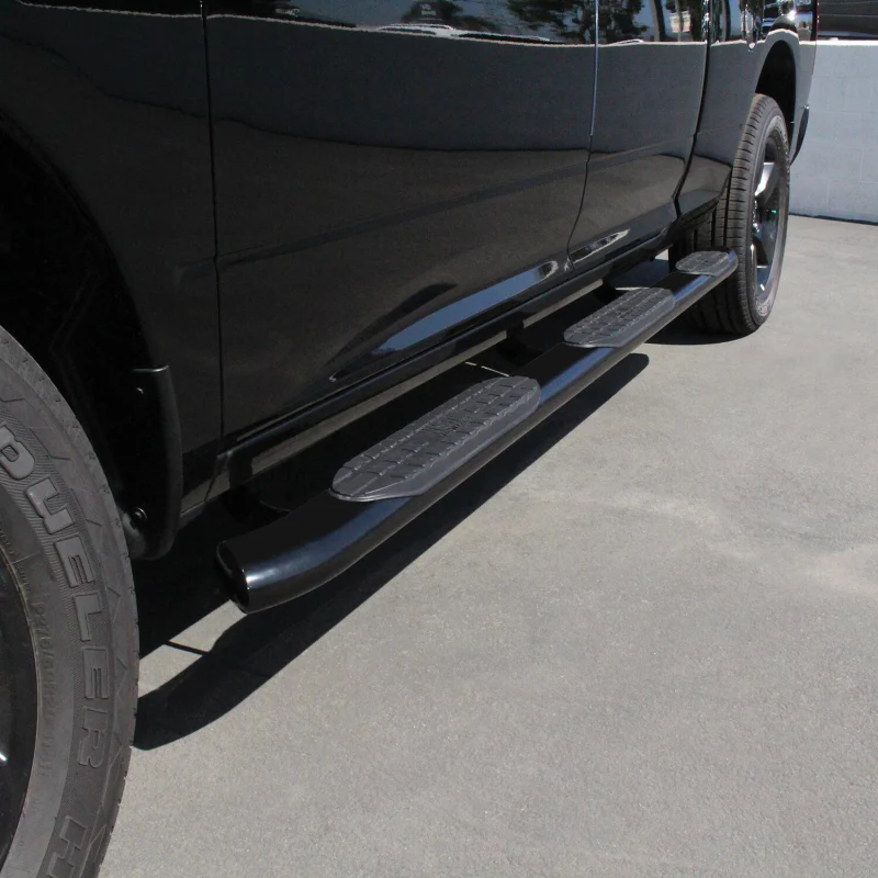 Westin PRO TRAXX 5 Oval Wheel to Wheel Step Nerf Bars Black For Quad Cab And Crew Cab Model 21-534315 - Image 4