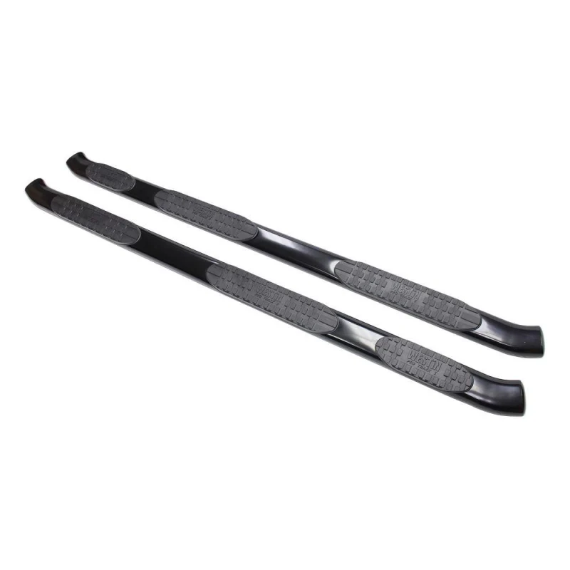 Westin PRO TRAXX 5 Oval Wheel to Wheel Step Nerf Bars Black Model 21-534015
