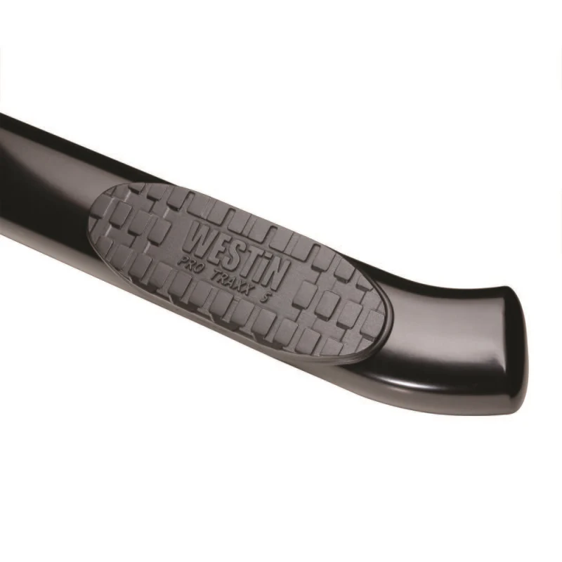 Westin PRO TRAXX 5 Oval Wheel to Wheel Step Nerf Bars Black Model 21-534015 - Image 2