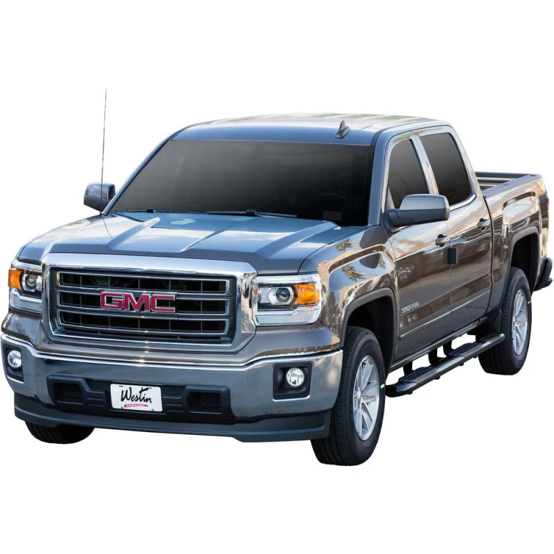 Westin PRO TRAXX 5 Oval Wheel to Wheel Step Nerf Bars Black Model 21-534565 - Image 2