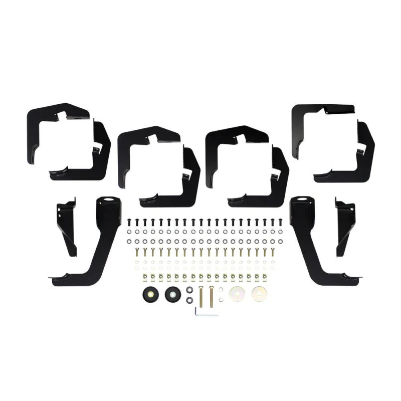 Westin PRO TRAXX 5 Oval Wheel to Wheel Step Nerf Bars Black Model 21-534645 - Image 2