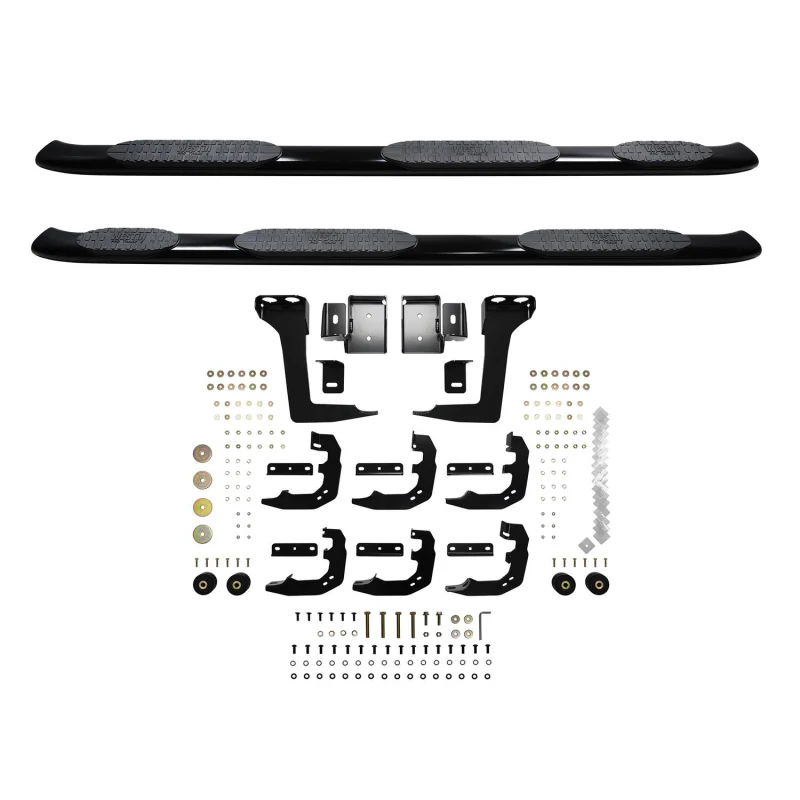 Westin PRO TRAXX 5 Oval Wheel to Wheel Step Nerf Bars Black Model 21-534705 - Image 5