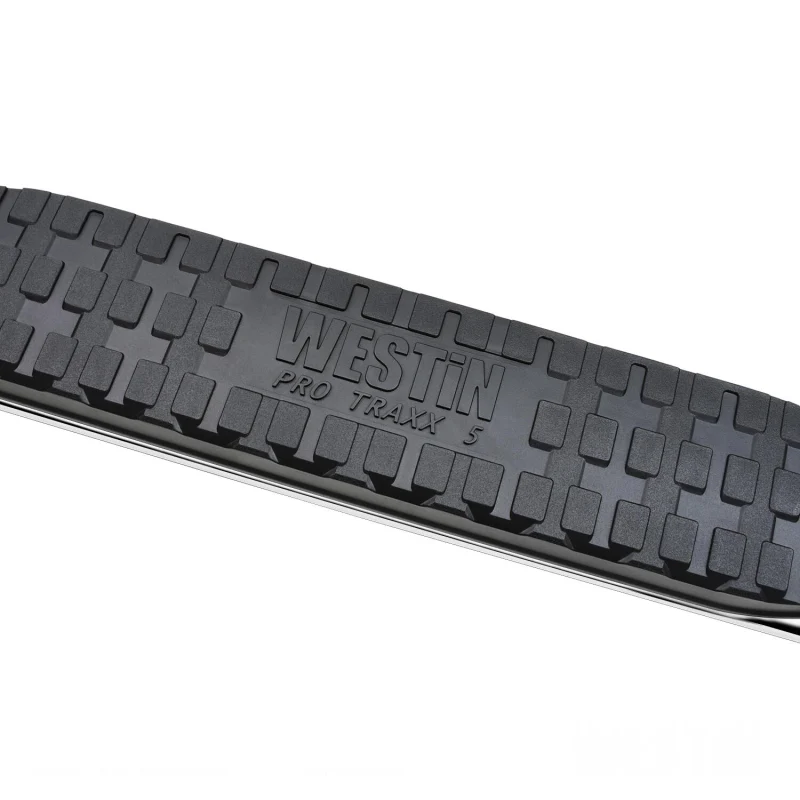 Westin PRO TRAXX 5 Oval Wheel to Wheel Step Nerf Bars Stainless Steel Model 21-534760 - Image 3