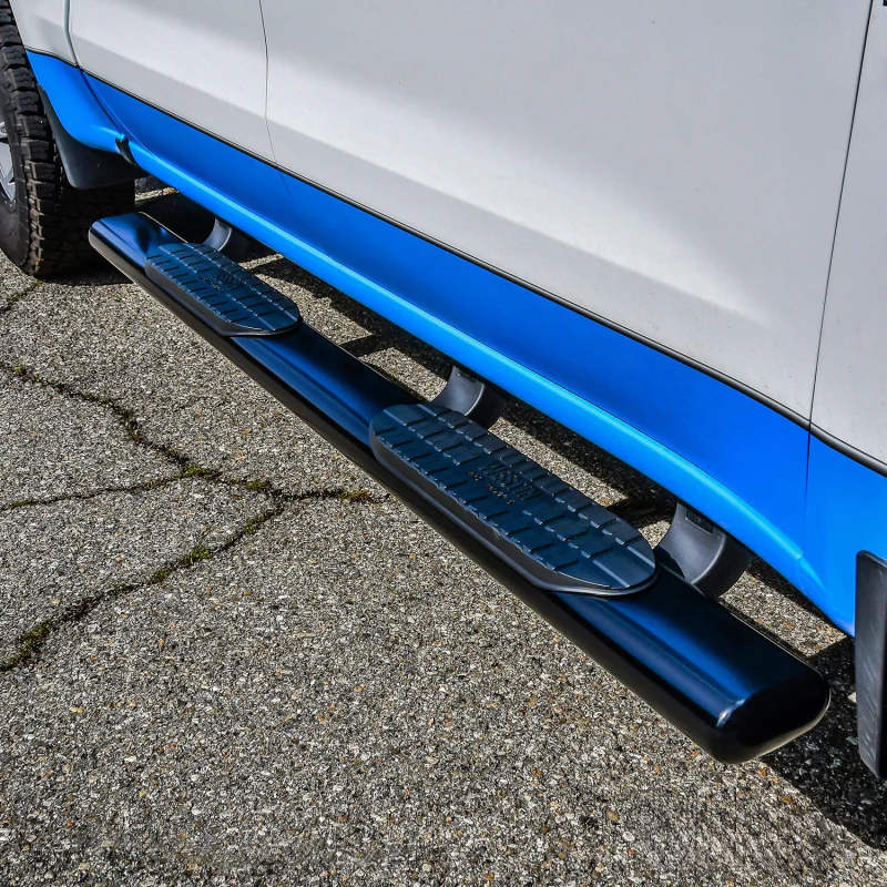 Westin PRO TRAXX 6 Oval Step Nerf Bars Black Steel Model 21-64135 - Image 2