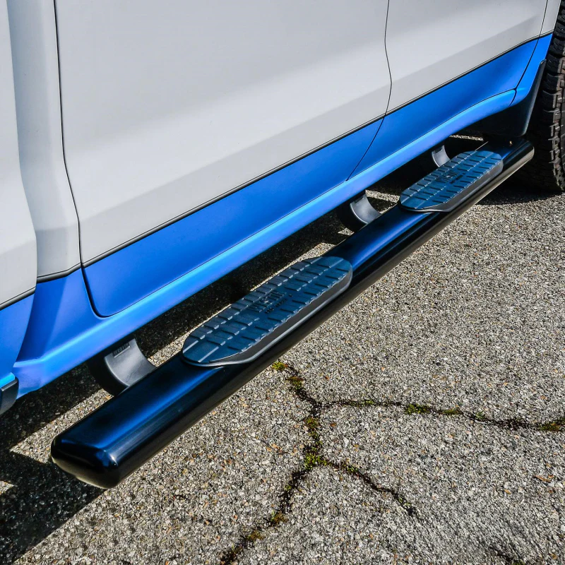 Westin PRO TRAXX 6 Oval Step Nerf Bars Black Steel Model 21-64135 - Image 4