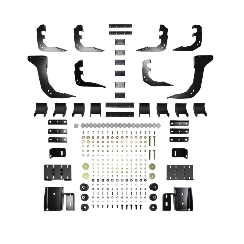 Westin R5 M-Series Wheel to Wheel Step Nerf Bars 5 in. Black Steel For Quad Cab Model 28-534735 - Image 3
