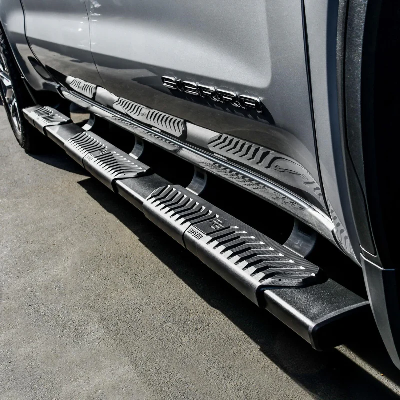 Westin R5 M-Series Wheel to Wheel Step Nerf Bars 5 in. Black Steel Model 28-534695 - Image 3
