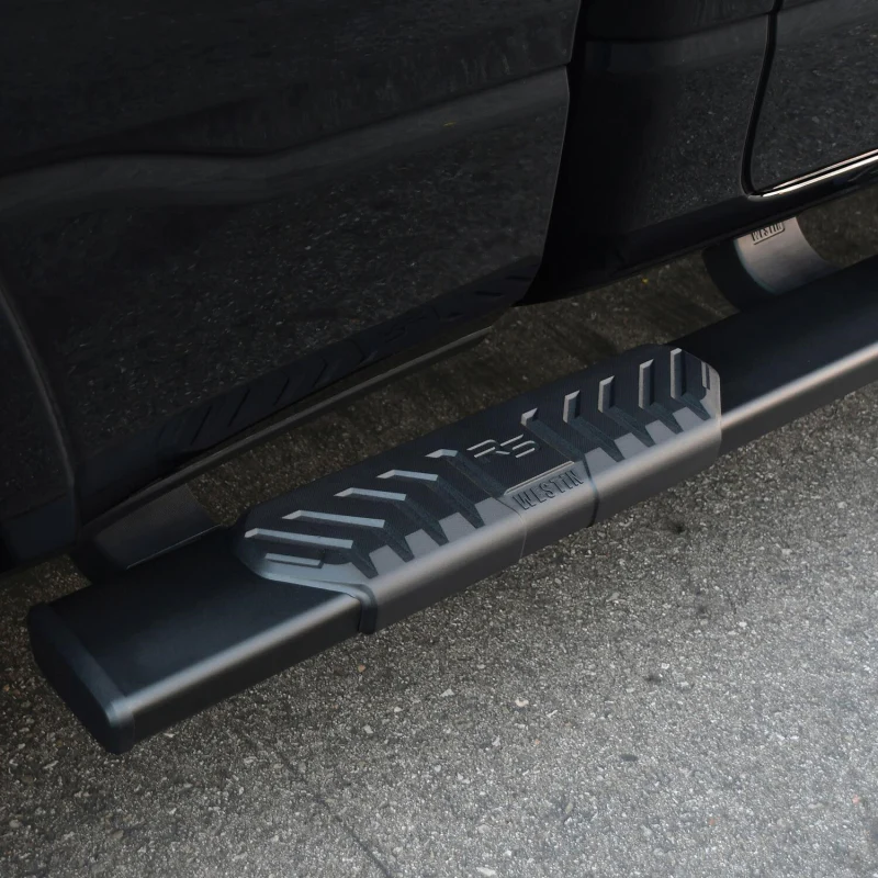 Westin R5 M-Series Wheel to Wheel Step Nerf Bars 5 in. Black Steel Model 28-534705 - Image 5