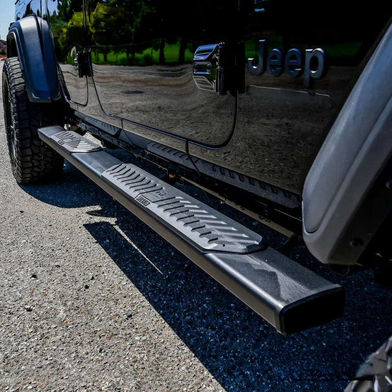 Westin R5 Step Nerf Bars Textured Black Aluminum Model 28-51325 - Image 3