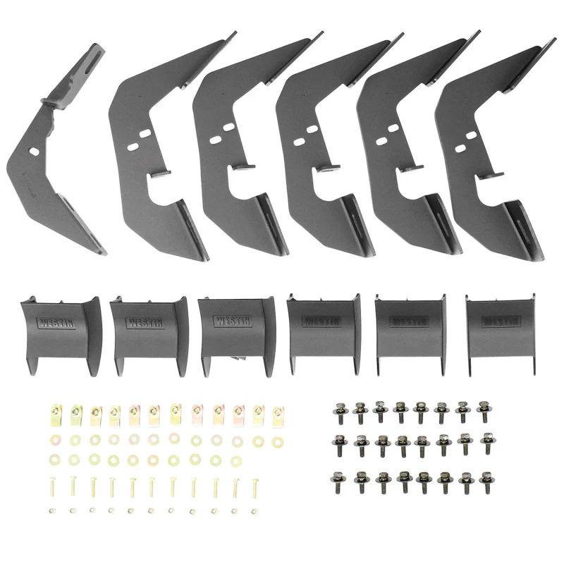 Westin R7 Step Nerf Bars Black Aluminum For Double Cab Model 28-71025 - Image 4