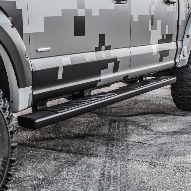 Westin R7 Step Nerf Bars Black Aluminum For Super Crew Cab Model 28-71095 - Image 2