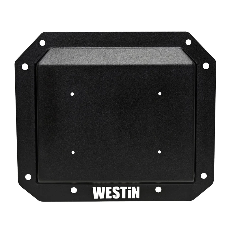 Westin Spare Tire Delete Plate Textured Black Steel Model 59-89055 - Image 3