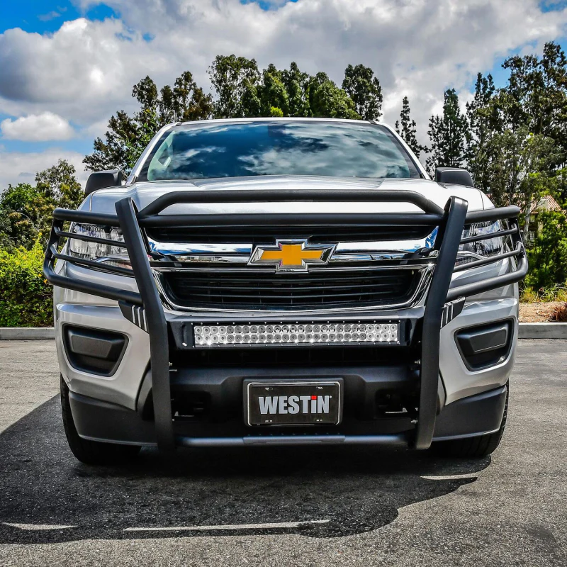 Westin Sportsman X Grille Guard Textured Black Steel Model 40-33845 - Image 4