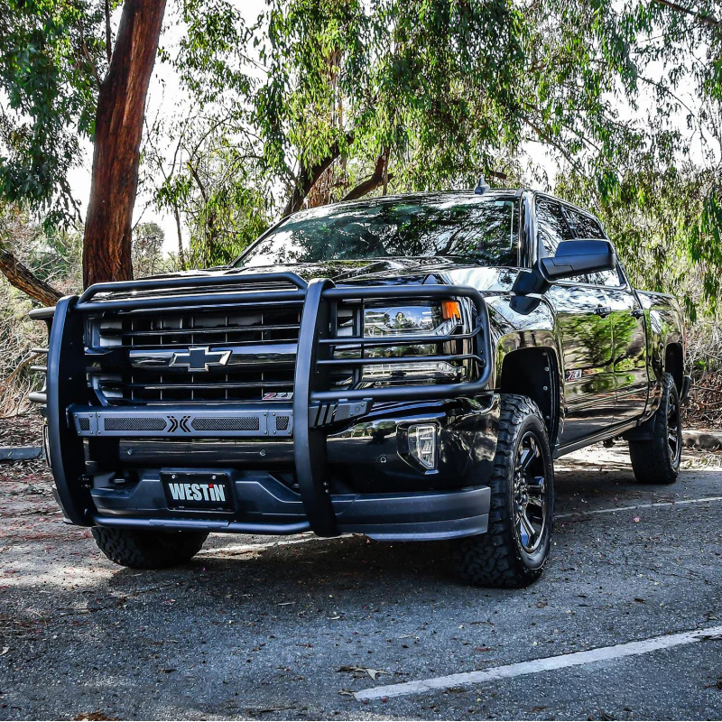 Westin Sportsman X Grille Guard Textured Black Steel Model 40-33875 - Image 7