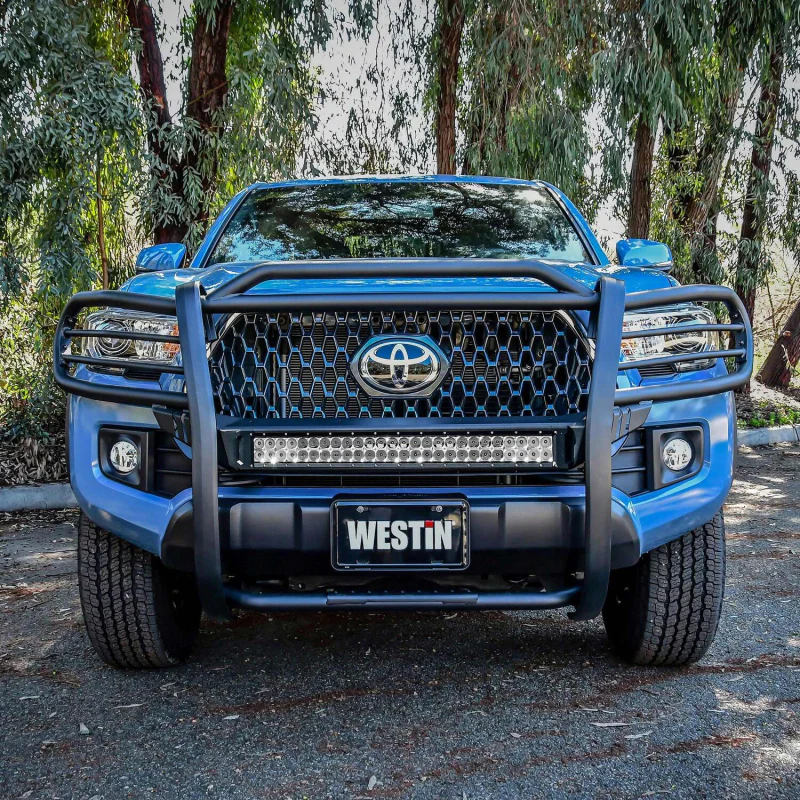 Westin Sportsman X Grille Guard Textured Black Steel Model 40-33885 - Image 4