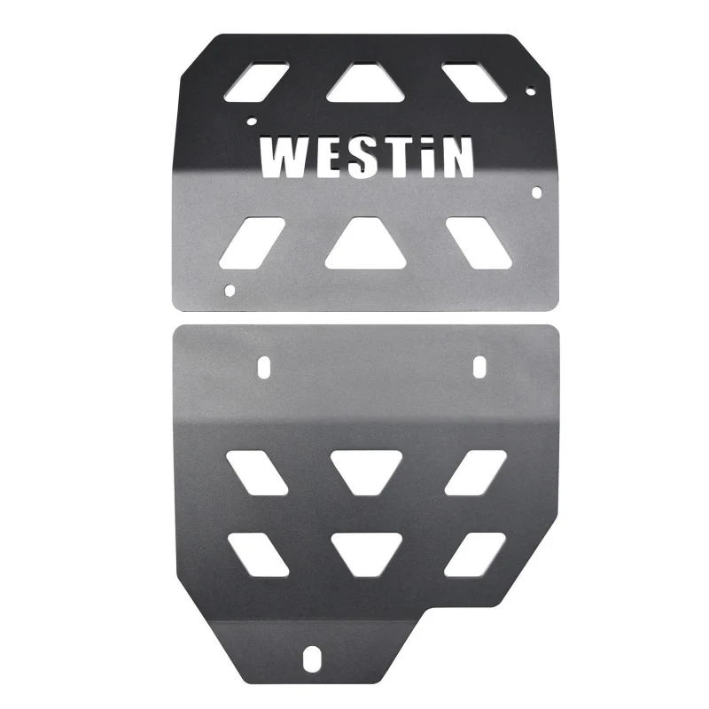 Westin Transmission Pan Skid Plate Textured Black Model 42-21075 - Image 3