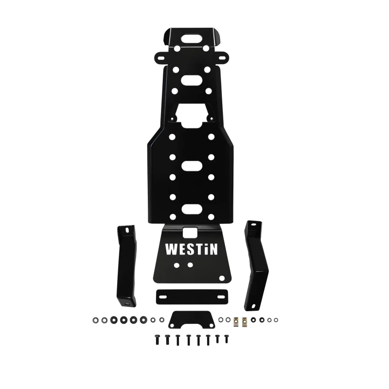 Westin Transmission Pan Skid Plate Textured Black Model 42-21125 - Image 8
