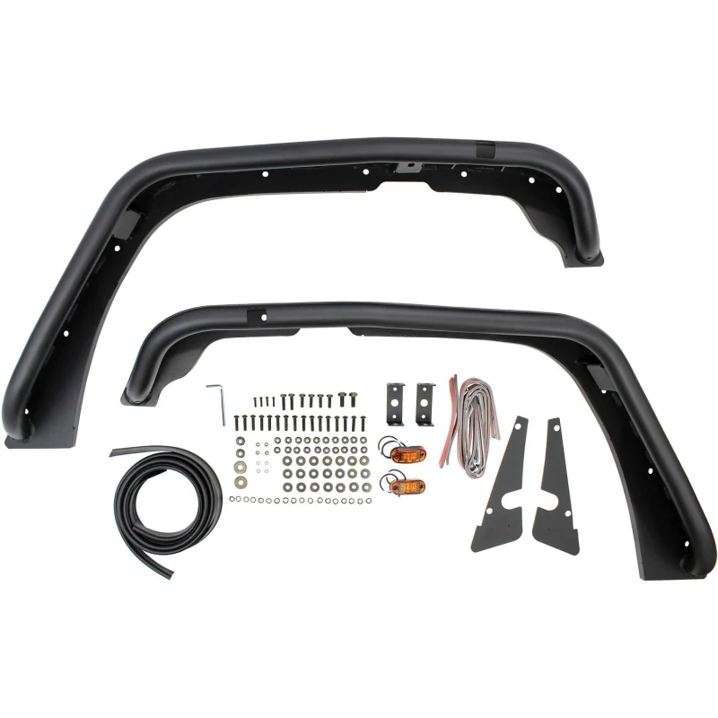 Westin Tube Fenders Front Pair Steel w/Textured Black Finish Model 62-1005 - Image 12