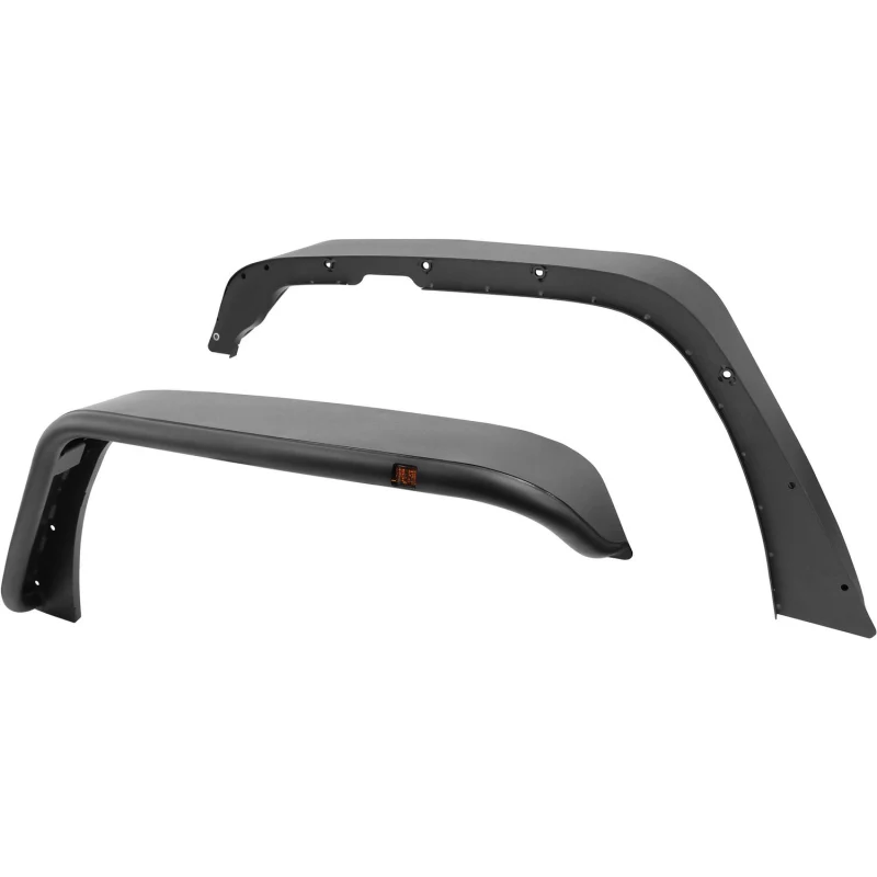 Westin Tube Fenders Front Pair Steel w/Textured Black Finish Model 62-1005 - Image 2