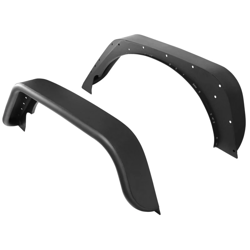 Westin Tube Fenders Rear Pair Steel w/Textured Black Finish Model 62-1015 - Image 2