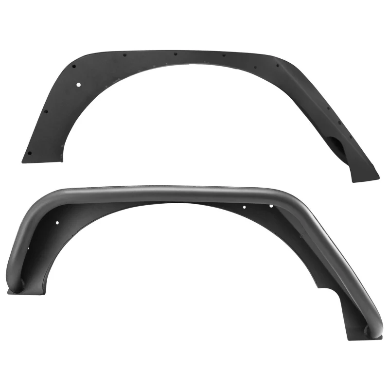 Westin Tube Fenders Rear Pair Steel w/Textured Black Finish Model 62-1015 - Image 3