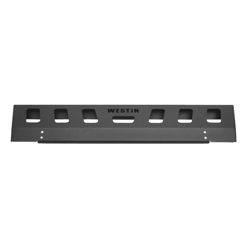 Westin WJ2 Front Bumper Skid Plate Textured Black Unlighted Model 59-80095 - Image 3